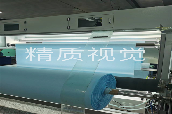 滕州無紡布缺陷檢測安裝現場